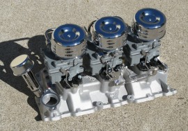 Rochester Tri-Power Complete "Standard Finished" Systems